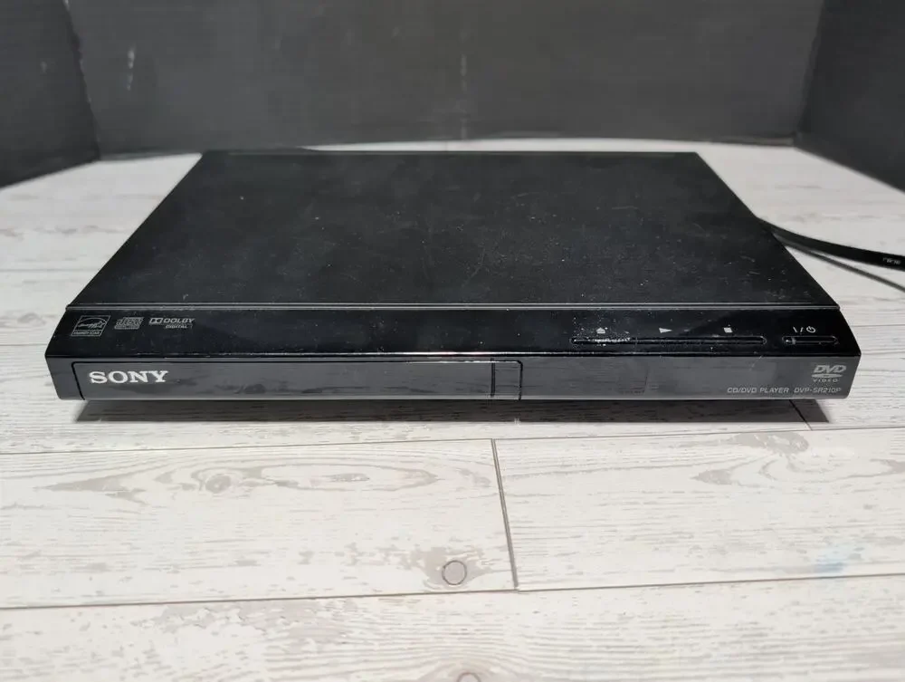 Sony DVP-SR210P DVD CD Player Progressive Scan Compact Media Player TESTED WORKS